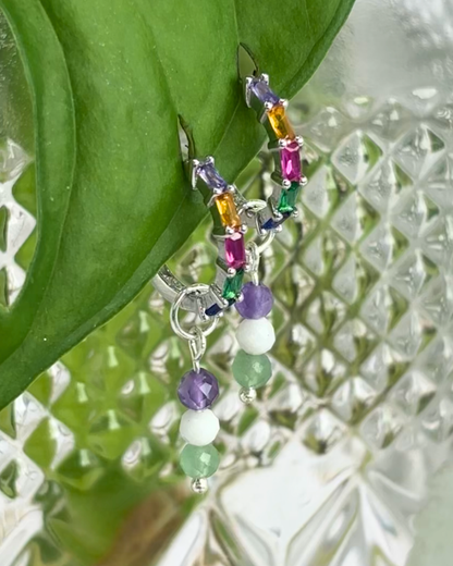 Genderqueer Pride Earring Charm