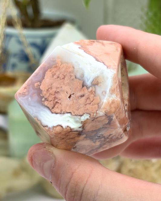 Flower Agate Freeform