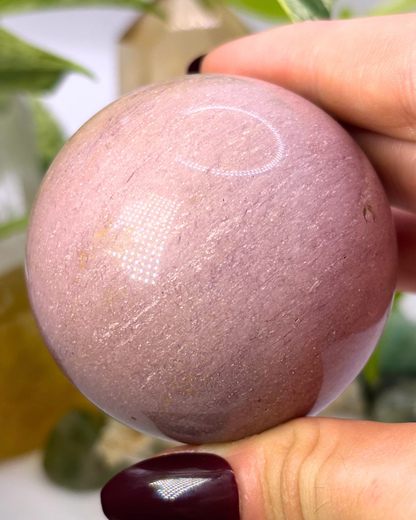Large Pink Mookaite Sphere 1