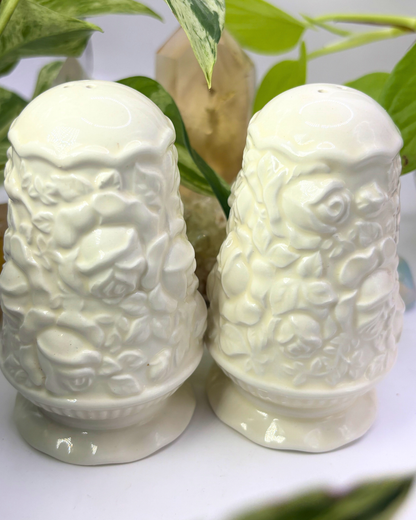 Royal Albert Porcelian Salt & Pepper Shakers