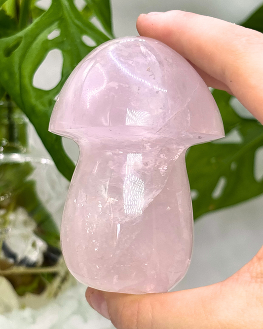 Rose Quartz Mushroom