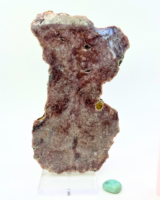 XL Pink Amethyst Slice