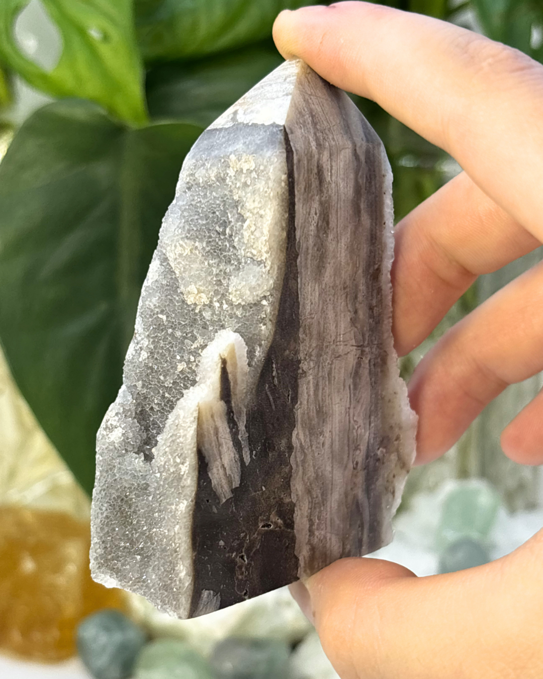 Druzy Sphalerite Tower