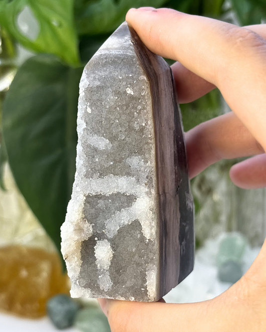 Druzy Sphalerite Tower