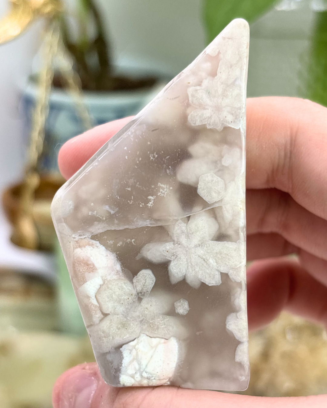 Flower Agate Small Freeform