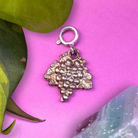 Mini Silver Grapes 2D Charm COMING 16/11