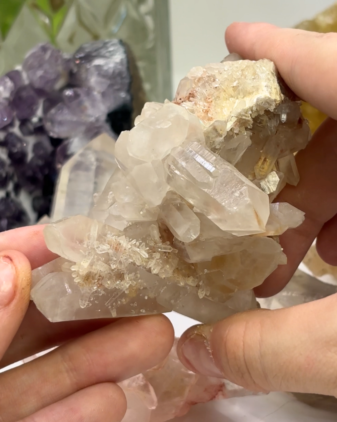 Clear Quartz Cluster Specimen 2