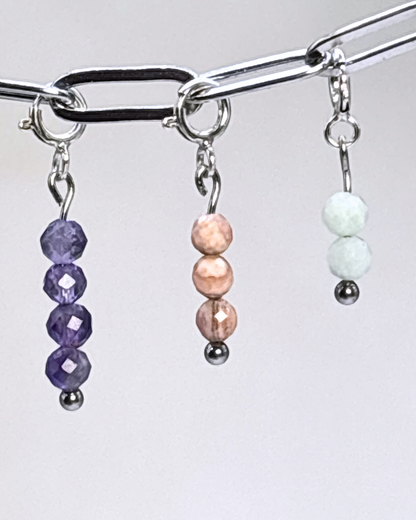 Pastel Fairy Crystal Clip Set 8 Pieces