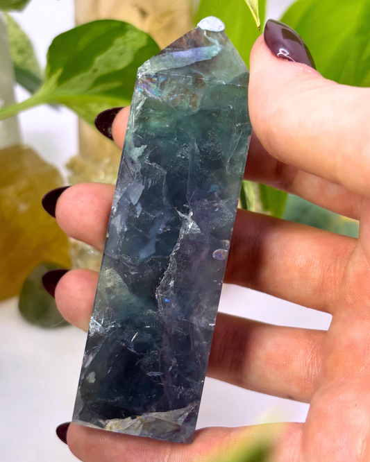 Rainbow Fluorite Tower