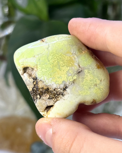 Lime Chrysoprase Specimen