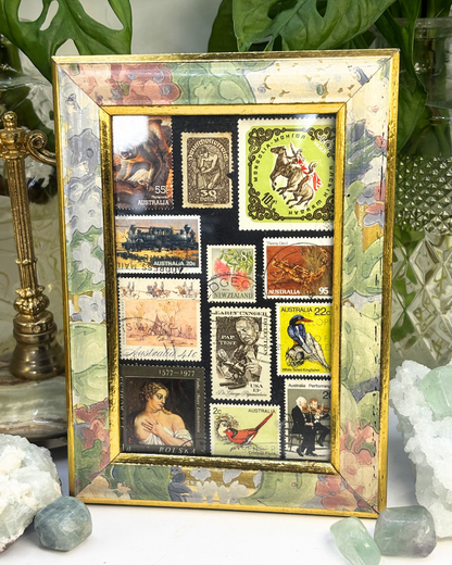 Arts & Nature Vintage Stamp Frame