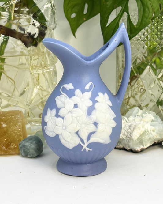 Imitation Wedgewood Flower Jug