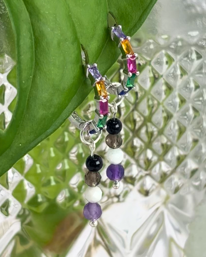 Asexual Pride Earring Charm