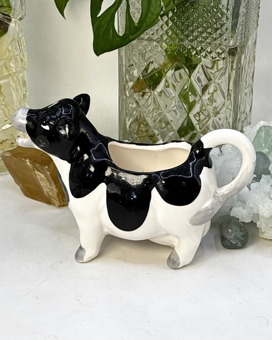 Porcelain Cow Milk Jug