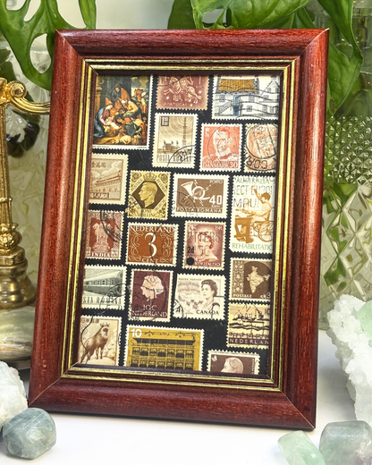 Moody Gallery Vintage Stamp Frame