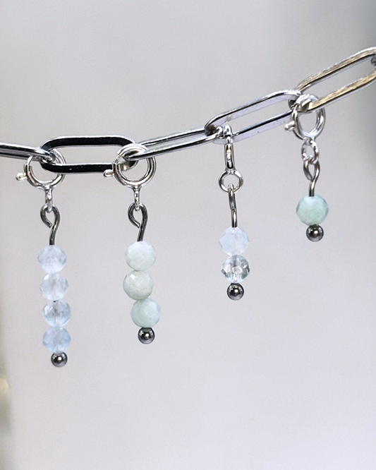 Magic Mermaid Crystal Clip Set 8 Pieces