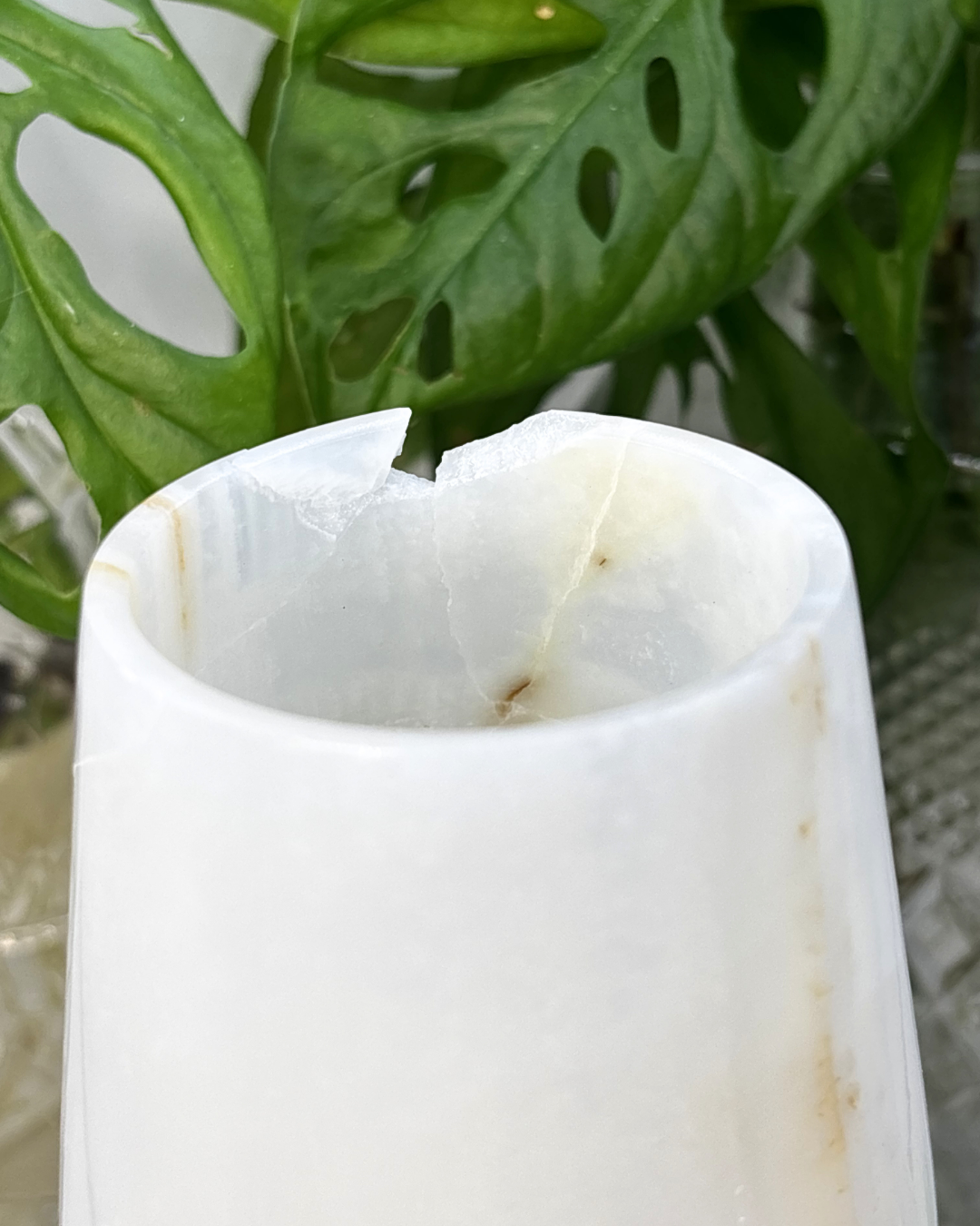 Vintage Caclite Goblet (Chipped)