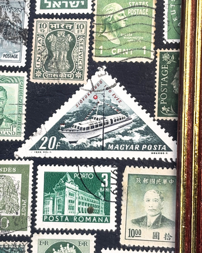 Lush & Green Vintage Stamp Frame