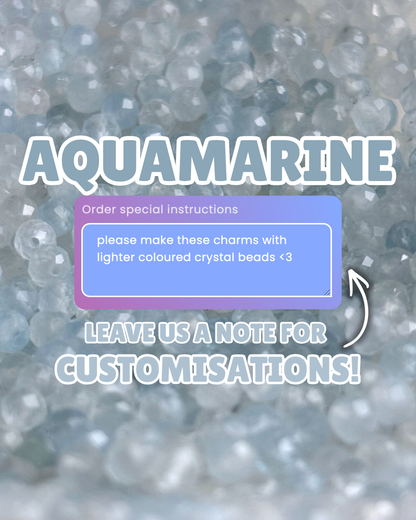 Aquamarine Double Sparkle Aurora Chain