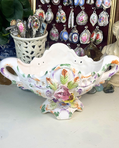 Rococo Style Floral Centrepiece Bowl