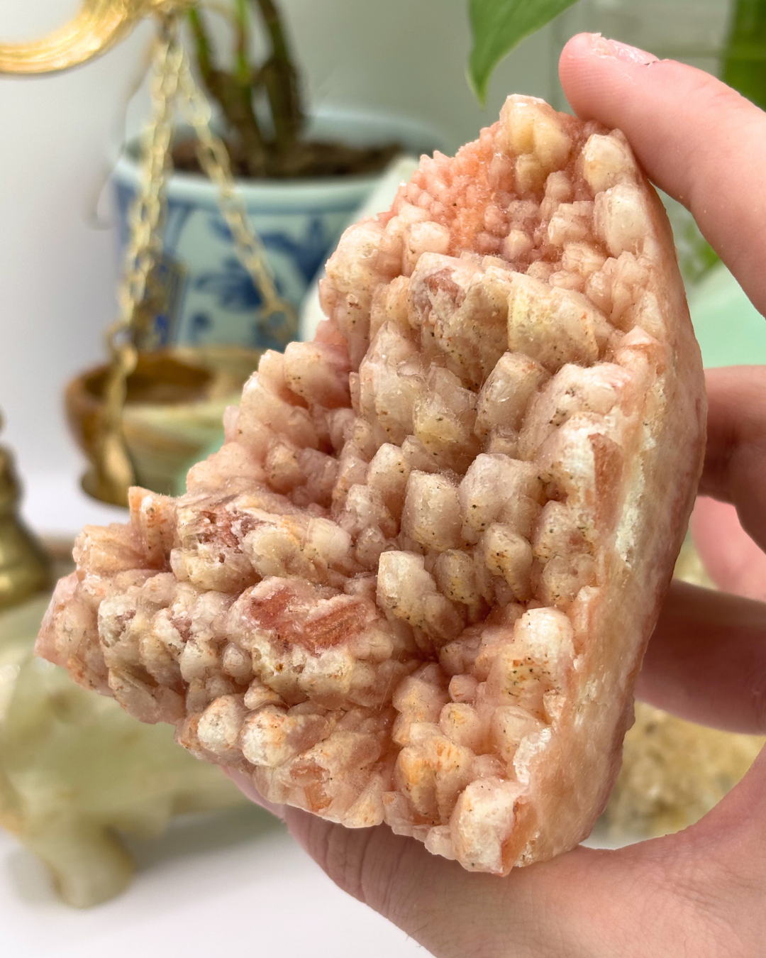Pink Calcite Cluster