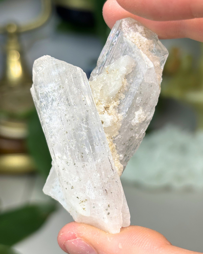 Clear Quartz with Hematite Inclusions Specimen