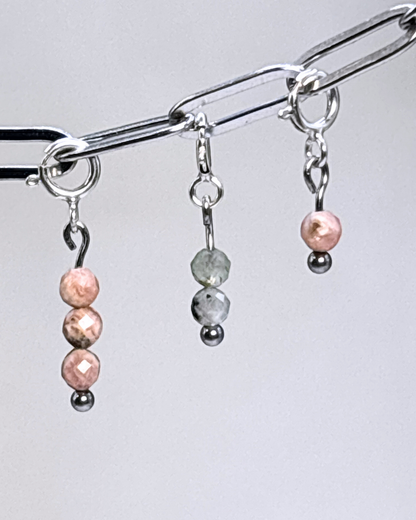 Lillies in Spring Crystal Clip Set 8 Pieces