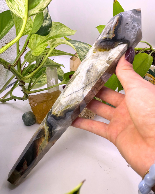 Large Picture Jasper Wand