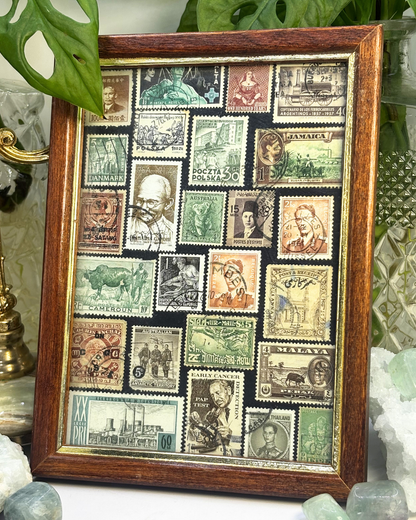 In the Forest Vintage Stamp Frame