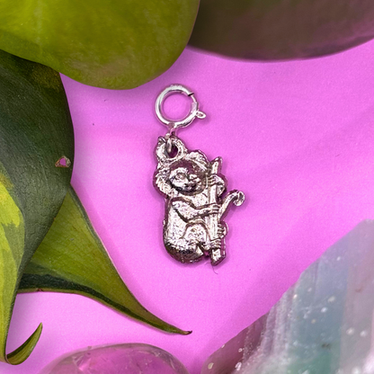 Mini Silver Koala 2D Charm