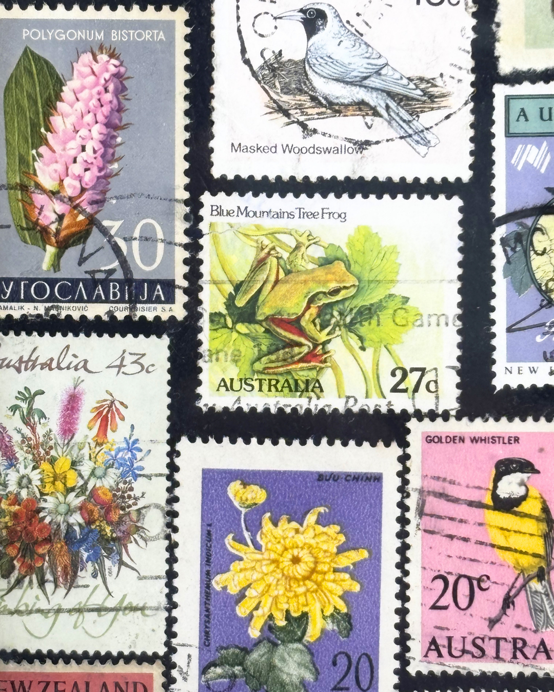 Bulk Vintage Stamps