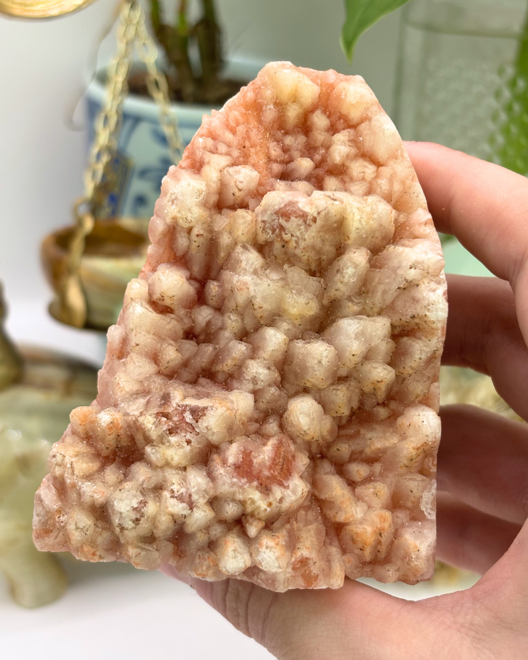 Pink Calcite Cluster