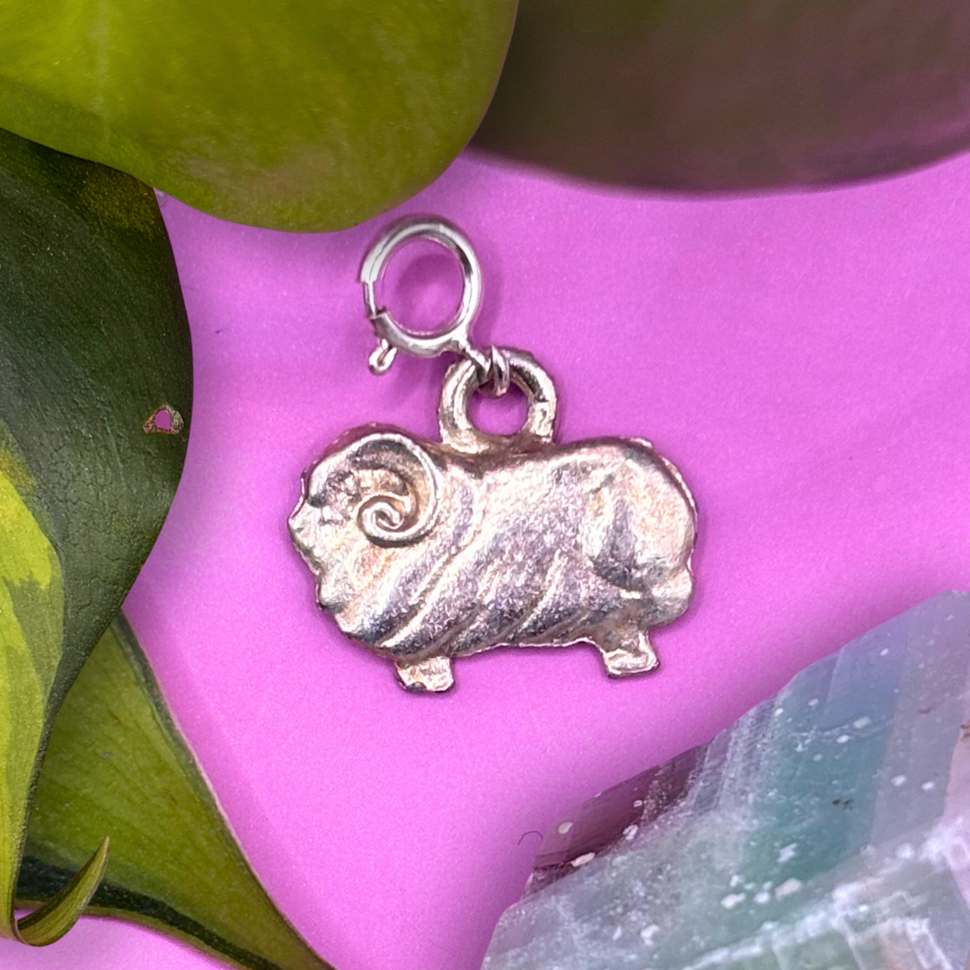 Mini Silver Ram 2D Charm COMING 16/11