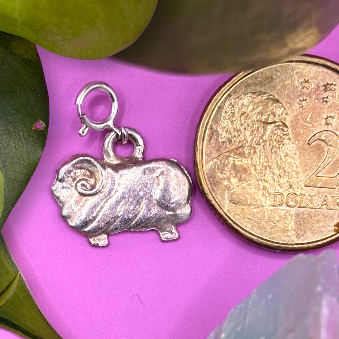 Mini Silver Ram 2D Charm COMING 16/11