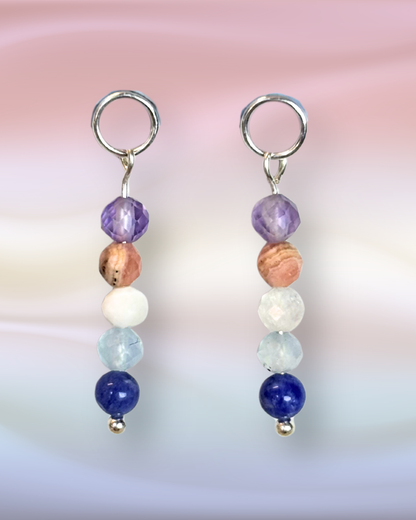 Bigender Pride Earring Charm