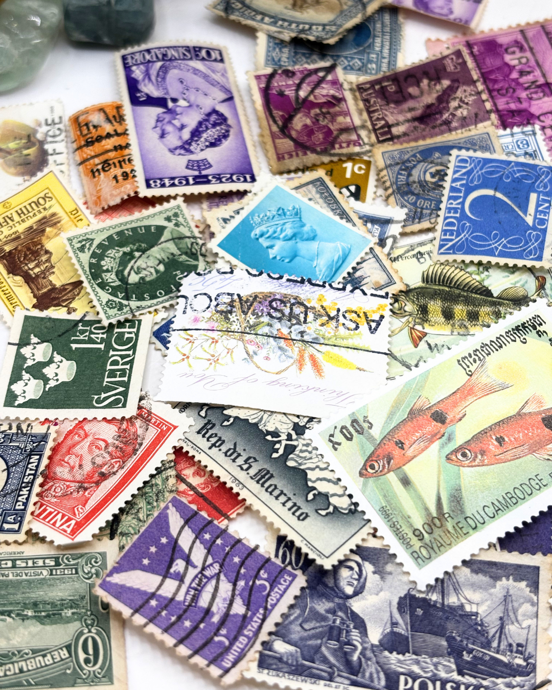Bulk Vintage Stamps