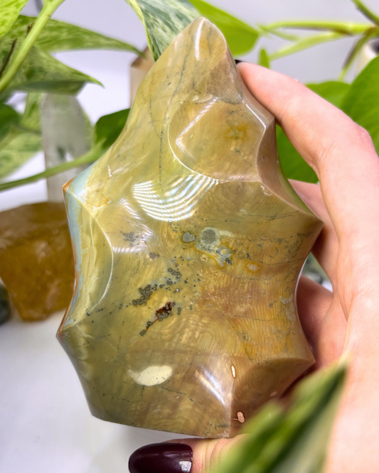 Polychrome Jasper Flame