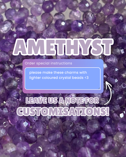 Amethyst Double Sparkle Aurora Chain
