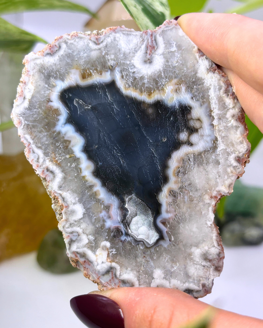 Black Agate Slab