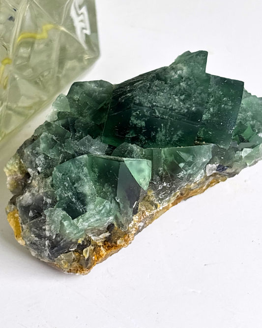 Dark Blue & Purple Fluorite Specimen