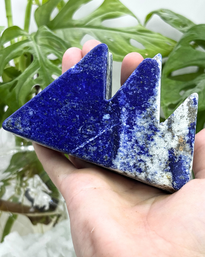 Lapis Lazuli Mountain Range Carving