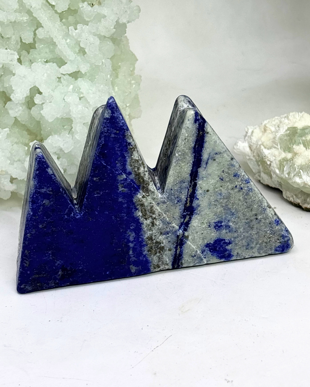 Lapis Lazuli Mountain Range Carving