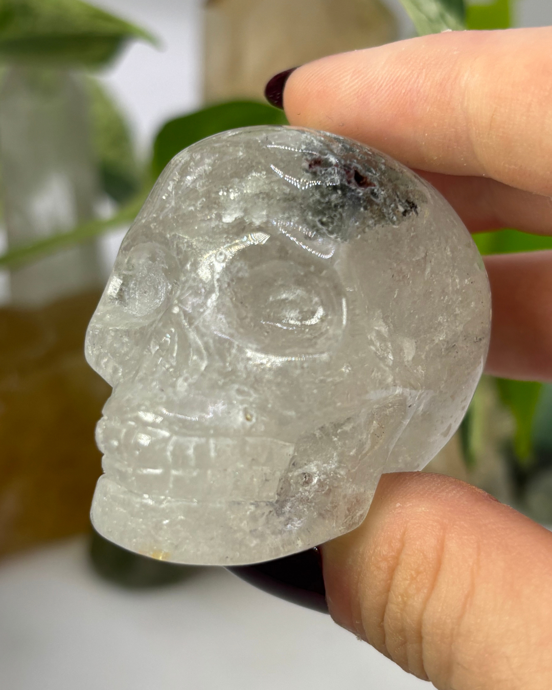 Medium Garden Quartz Skull