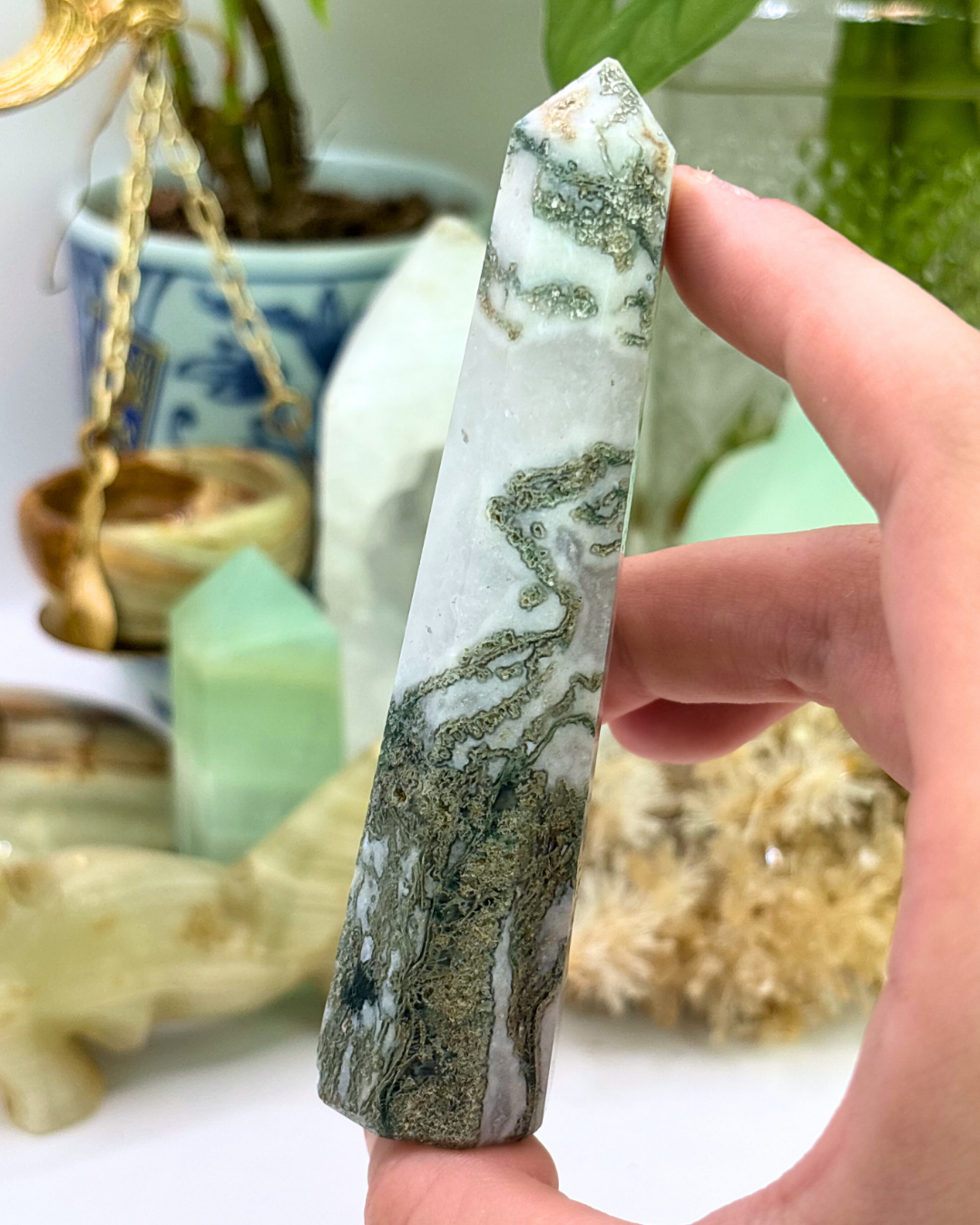 Moss Agate Tower 1
