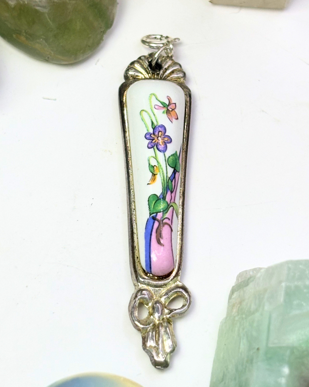 Bluebell Bow Spoon Charm