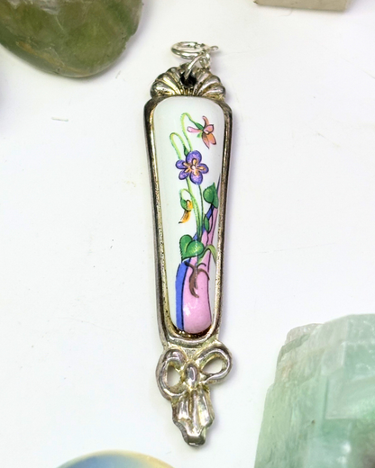 Bluebell Bow Spoon Charm