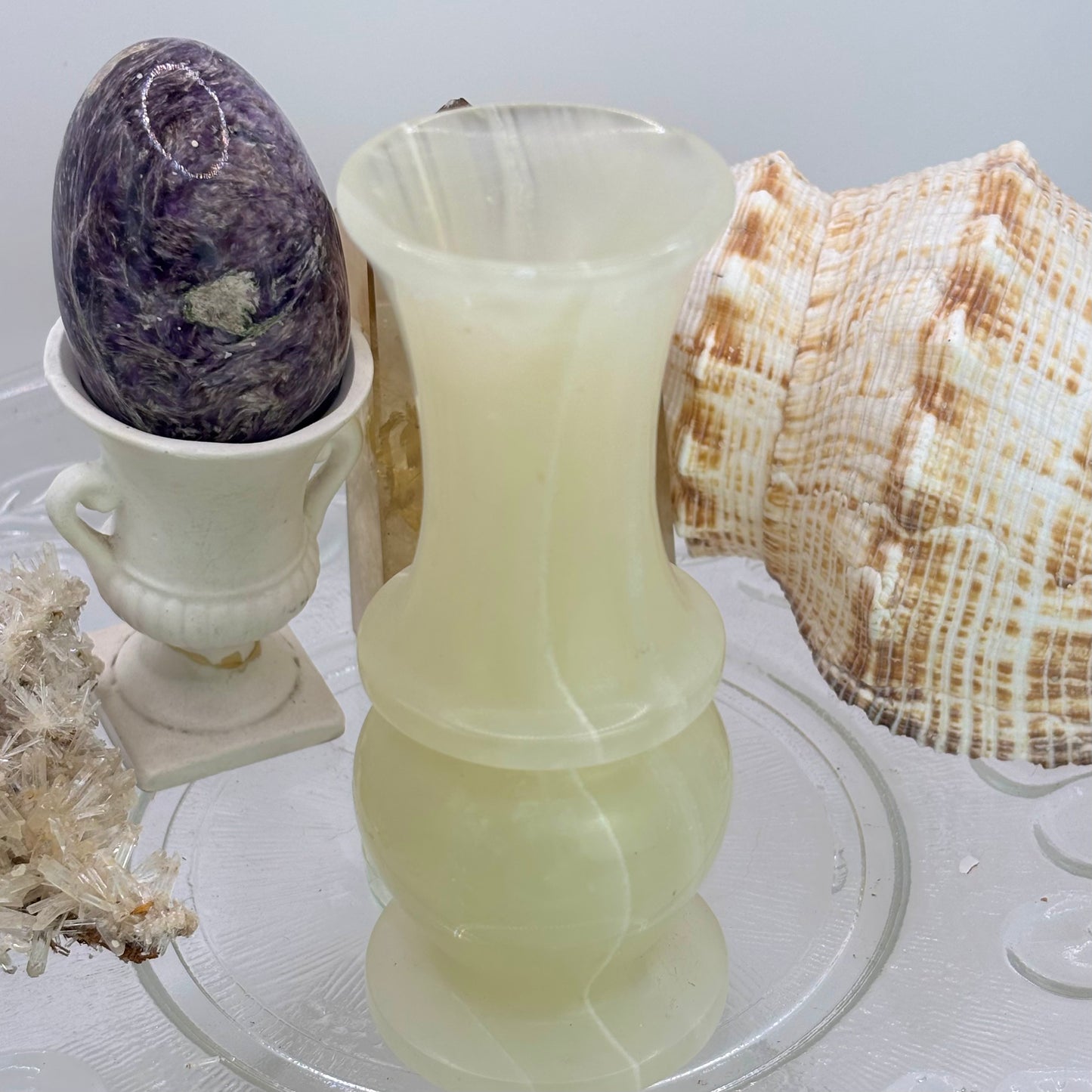 Vintage Calcite Vase