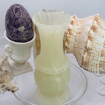 Vintage Calcite Vase