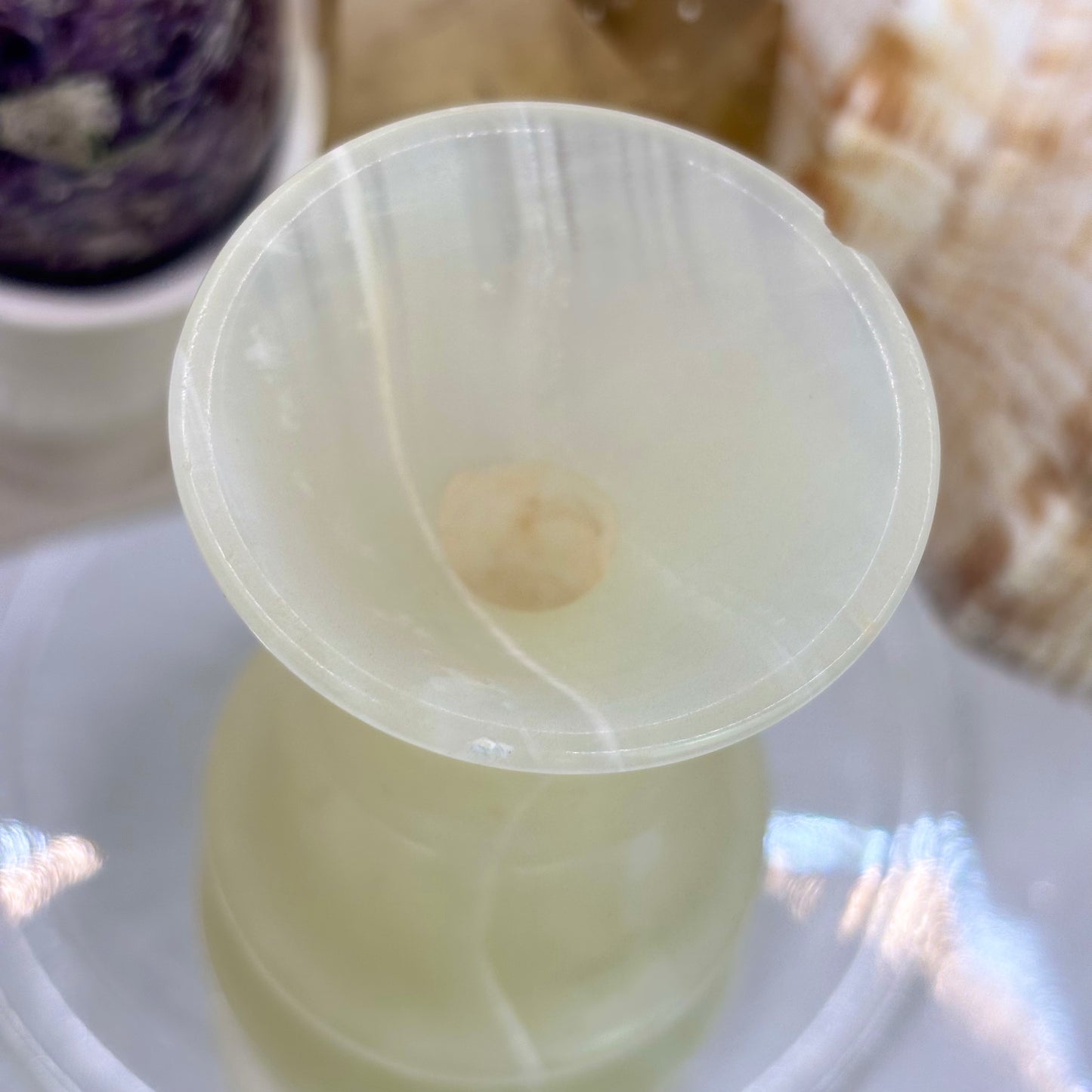 Vintage Calcite Vase