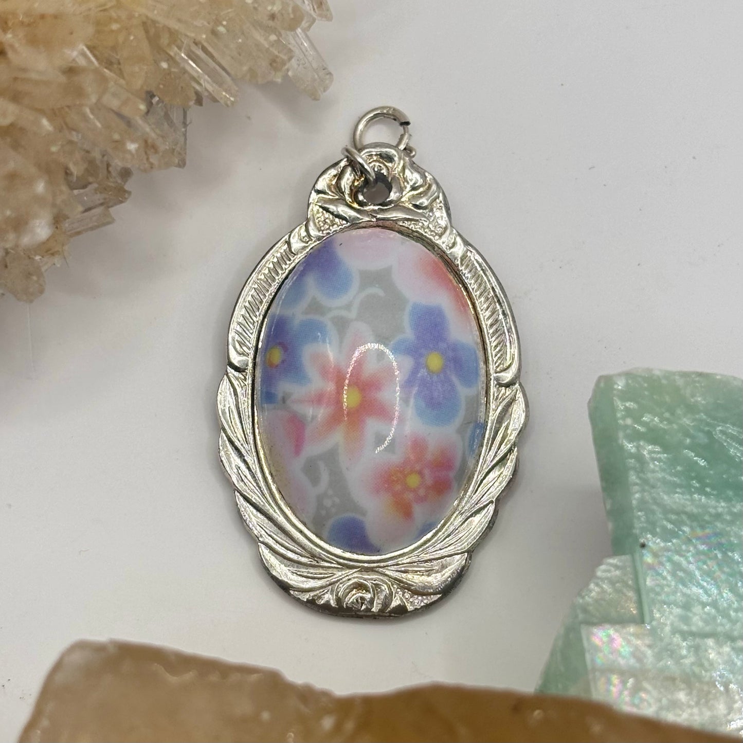 Pastel Floral Vintage Charm